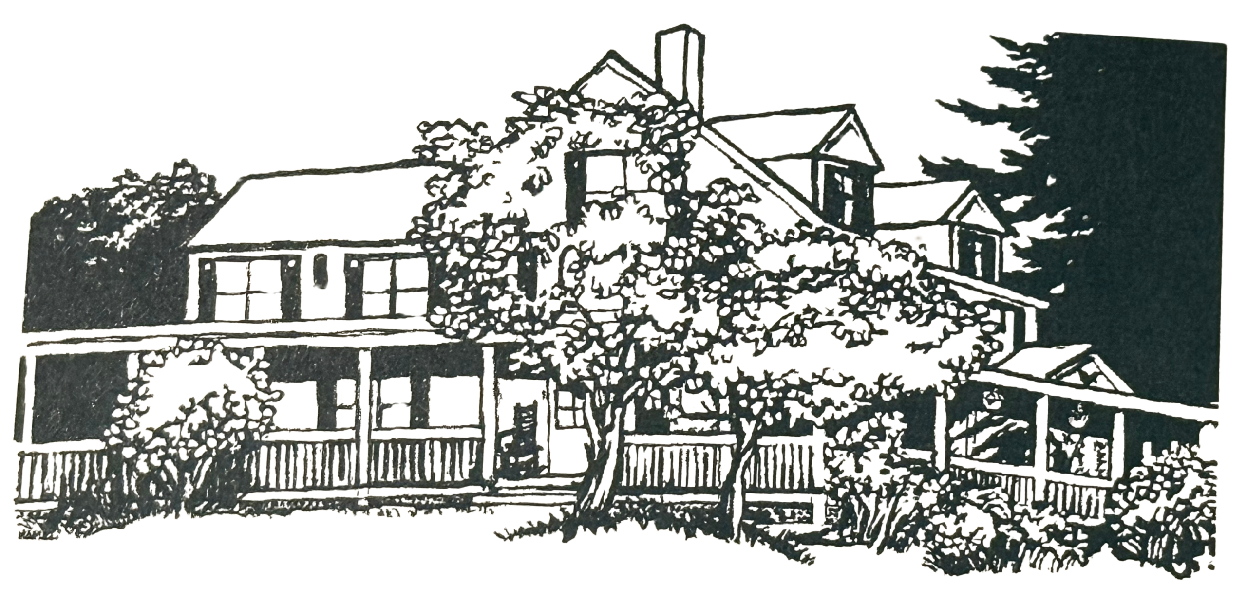 Shaker Hill Line Drawing