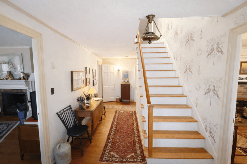 Shaker Hill Bed and Breakfast Hall and Stairs